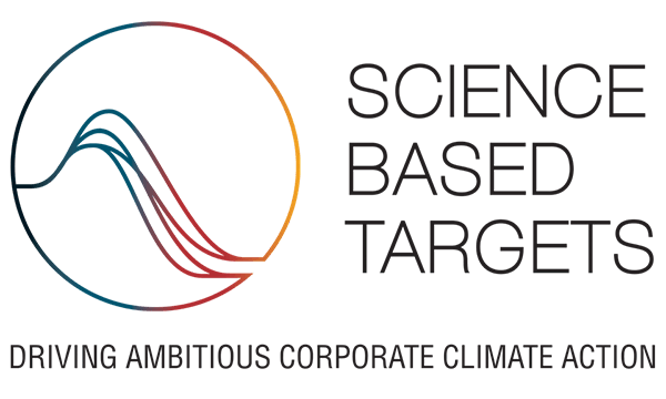 Logo of the Science Based Targets initiative, highlighting Reflex's commitment to ambitious climate action.